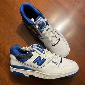 New Balance 550 Men's Royal Blue White Black  BB550SN1 Size 11